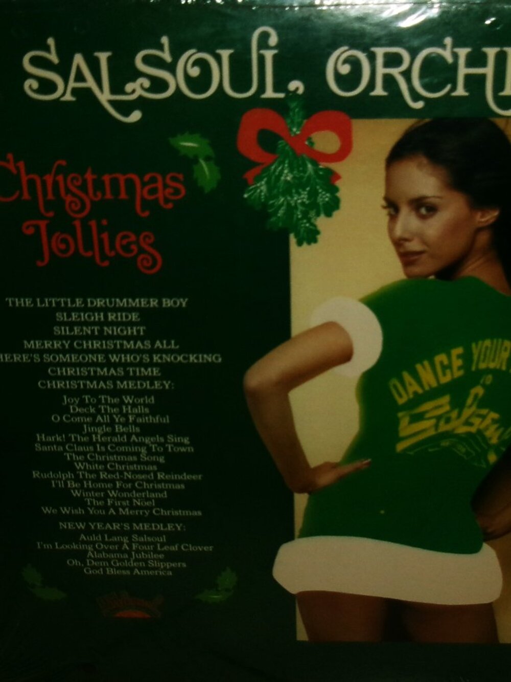 salsoul orchestra christmas jollies vintage 1976 disco lp reissue cover - dance